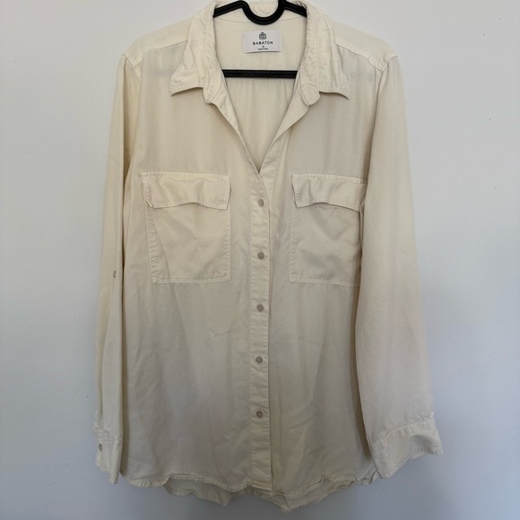 Babaton Cream Button Down Shirt - Picture 1 of 8